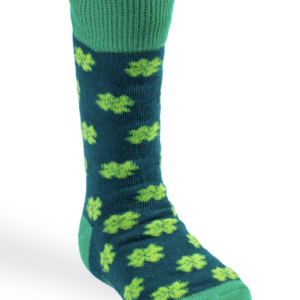 Calcetin Infantil Con Diseño de Treboles